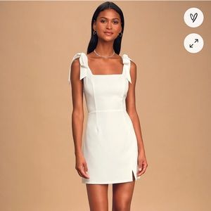Lulus tie strap mini dress, size M